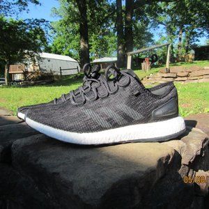 Men's black Adidas PureBoost
